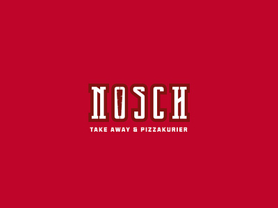 Nosh / Logo Design away brand doner icon logo logo design logotype pizza pizzeria take