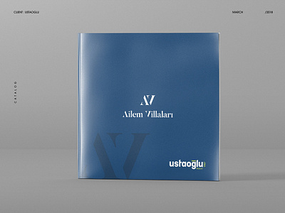 Ailem Villas Catalogue brand and identity branding branding design bussines card corporate branding corporate business card corporate identity design envelope design furniture idenity letterhead logo logo design typography visual design