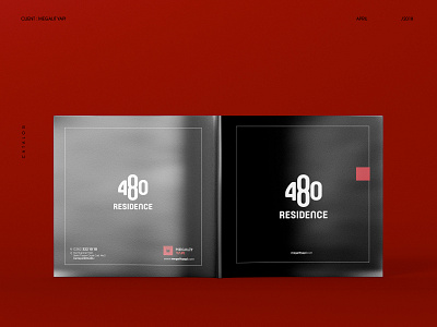 480 Residence Catalogue brand and identity branding branding design bussines card corporate branding corporate business card corporate identity design envelope design furniture idenity letterhead logo logo design typography visual design