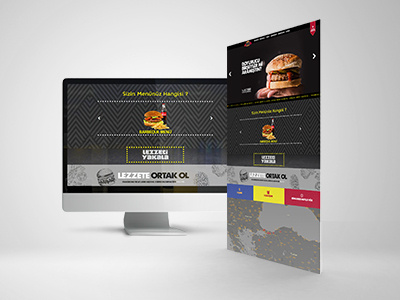 Packet Burger Web Design