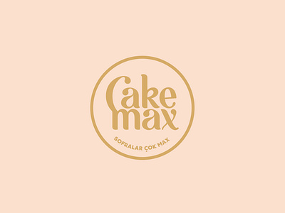 Cake Max Logo Design