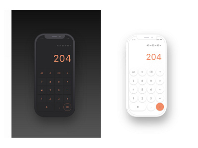 Daily UI  #004 Calculator