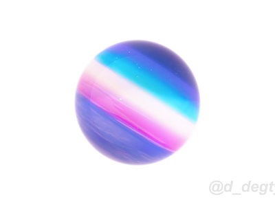Just a sweet picture 3d animation after effects aftereffects animation cinema4d motion planet rainbow redshift space
