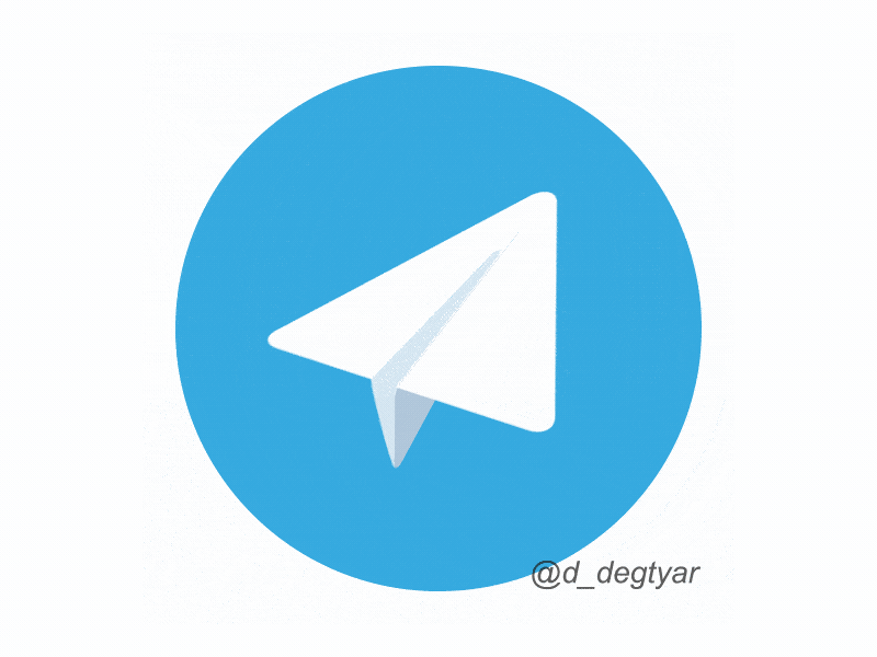 Telegram Logo animation aftereffects logo animation paper plane plane telegram