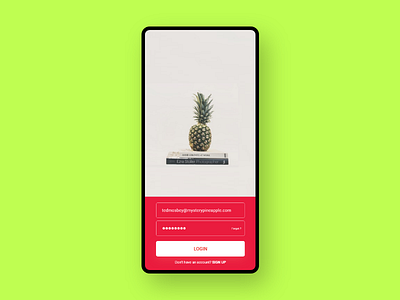 App Login Page