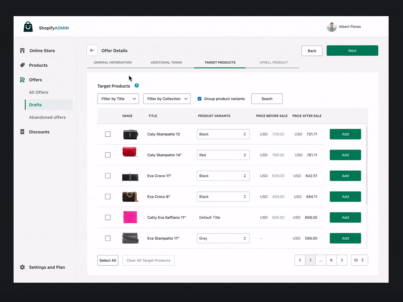 Shopify app Redesign