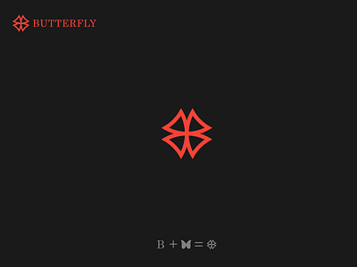 Butterfly branding creative design creative logo icon illustration art letter logo logo logo design minimalist logo negative space logo