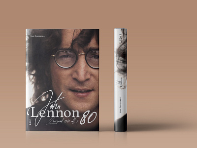 John Lennon anniversary booklet book booklet branddesign branding logo logodesign pagination photomanipulation typography