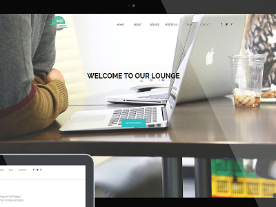 Lounge Creative Group adobe muse website design website development