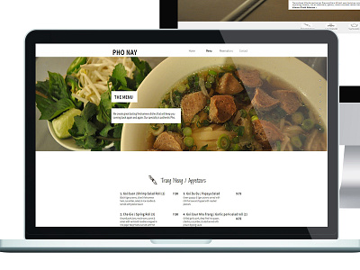 Pho Nay adobe muse website design website development