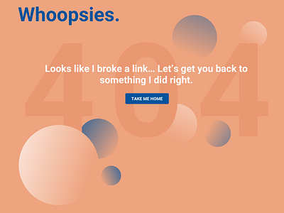 404 Error Page