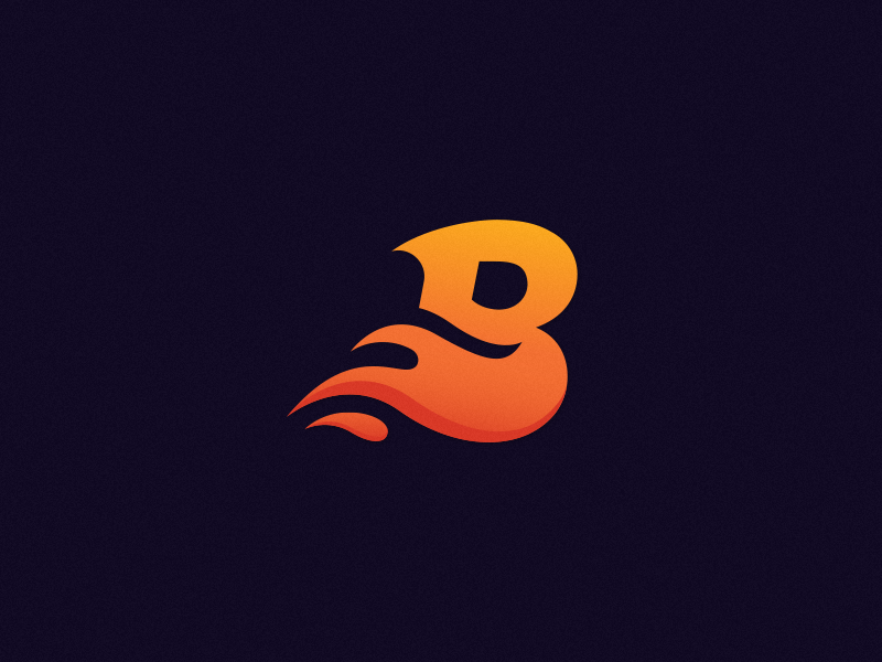 Blazing B By Carlos Medina On Dribbble