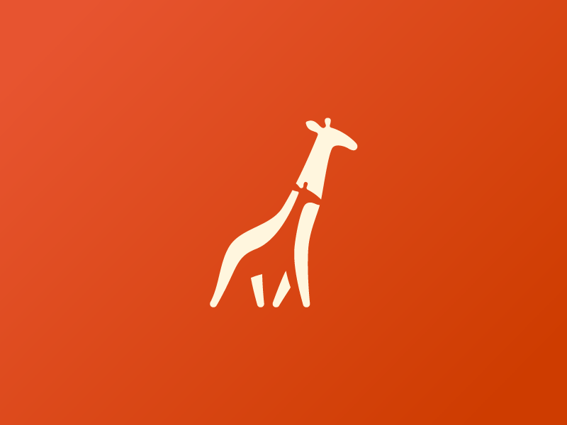 Giraffes Logo By Carlos Medina On Dribbble