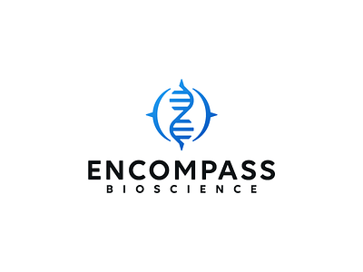 Encompass Bioscience branding design icon illustration illustrator logo logotype mark typography vector