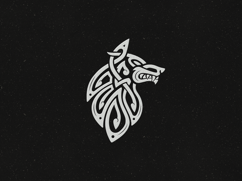 viking wolf symbol