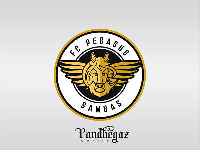 FC Pegasus Sambas art design fc pegasus flat futsal illustration logo pandhegaz pegasus pro logo sambas vector