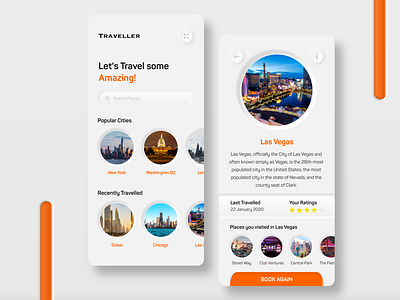 Traveller App - Let's Travel some Amazing!