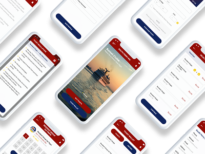 Ferry Ticket Booking App app app design appdesign booking app branding clean ui design designer minimal mobile mobileapp mobileappdesign mobileui modern online shop trending ui design uidesign uiux uxdesign