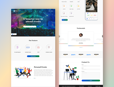 Promotional Landing Page clean ui design gradient landingpage minimal modern promotional promotional design trending typography ui design uidesign uiux uxdesign web web design webdesign webdesigner webdesigning website