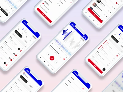 Cross Mix App - Create Mashups app clean ui design gradient mashup mashups minimal mix modern music music app music player musician trending typography ui design uiux ux uxdesign uxui