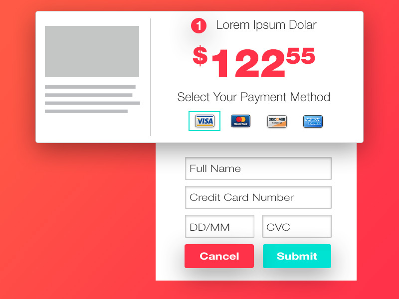 Daily UI 002 by Louis on Dribbble