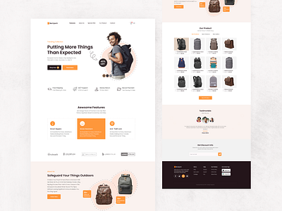 Backpack Landing Page