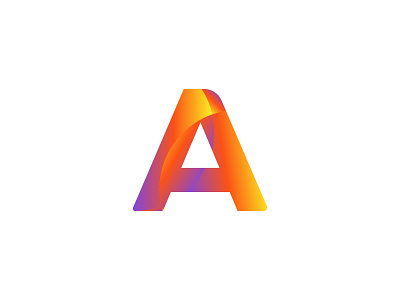 AA Logo app branding design gradient color gradient design graphic design illustration logo ui vector web