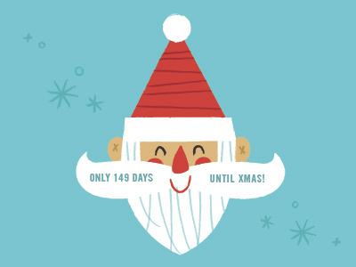 Ugh, Countdown christmas christmas countdown holiday mustache santa santa claus