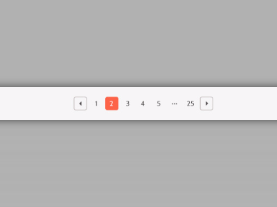 Pagination app arrows clean pagination typetalk ui