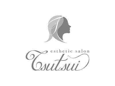 Tsutsui Esthetic Salon adobeillustator graphic graphic design logo logomark