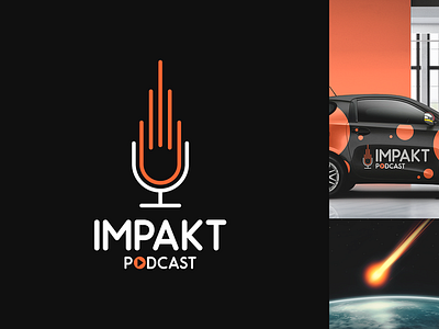IMPAKT PODCAST | Branding brand design identy impact logo podcast