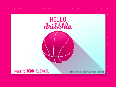 Dribbble photoshop