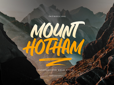 Mount Hotham branding design font logo type typography web