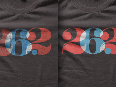 26.2 T-shirt concept design type logo running t shirt textures typography