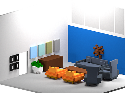 gskinner voxel living room