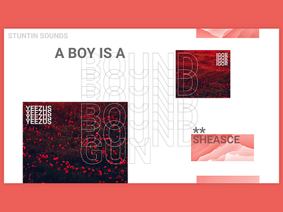 ABOYISABOUND** aboyisabound aesthetic design graphic music pink red sheasce song visual