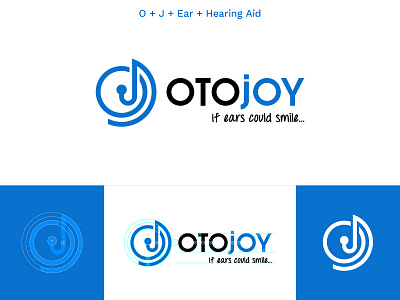 OTOjOY Logo brand branding clean creative geometric graphic design identity logo logo design minimal vector