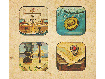 My crooked sketches =) icon ios pirate sketches