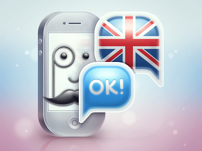 Polyglot Sound iOS icon app english englishman icon ios ipad iphone