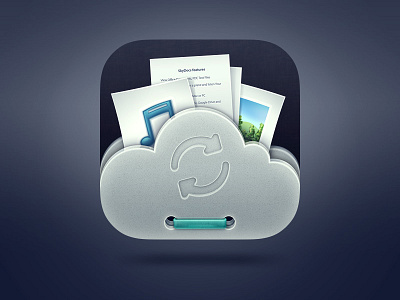 ScyDocs iOS icon app cloud files icon ios ipad iphone sync