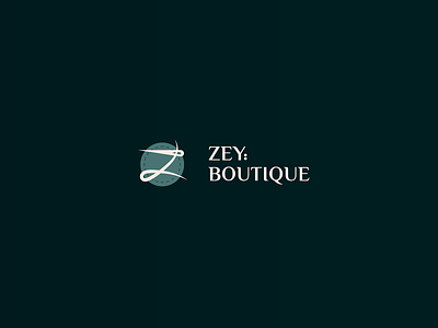 Zey Boutique - brand identity branding graphic design logo