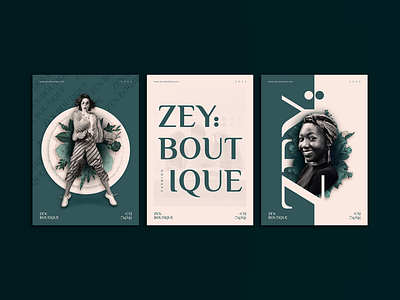 Zey Boutique - brand identity