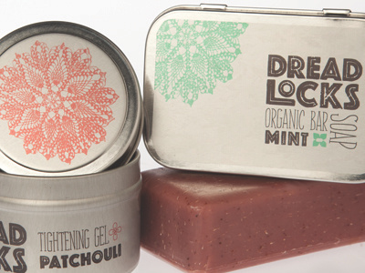 DreadLocks dreadlocks lace packaging series soap