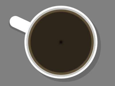 Coffee Cup coffee coffee cup css gradient shadow shadows