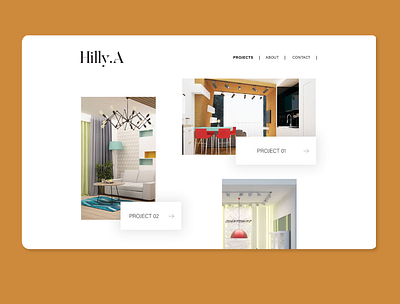 Interior designer studio - web design branding design minimal typography ui ux web webdesign website