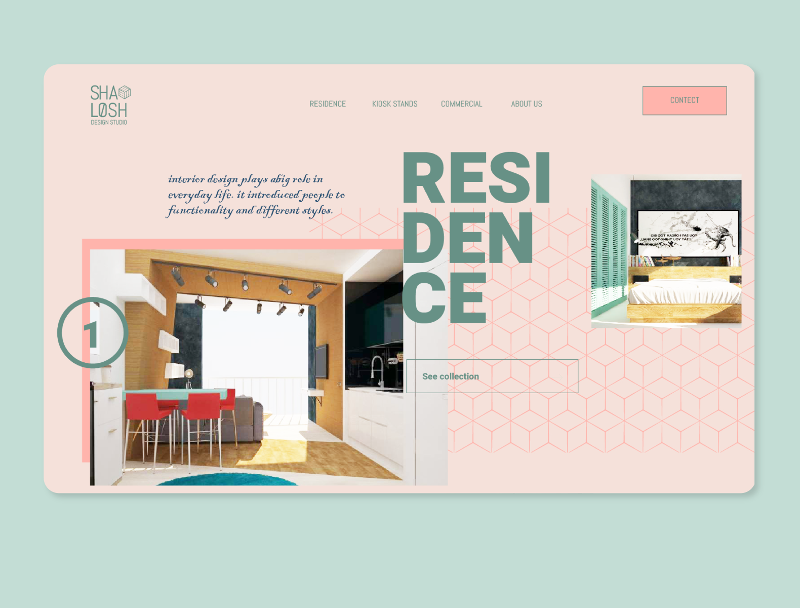 Design Hub Studio website design by shaizik on Dribbble