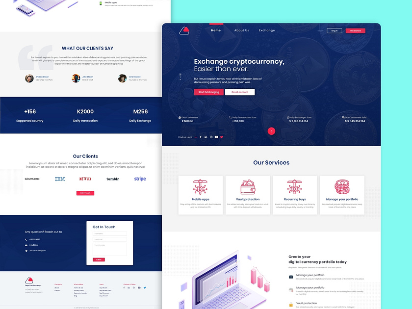 cryptocurrency trading dashboard by Omar Alfayoomi on Dribbble