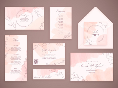 Wedding stationery