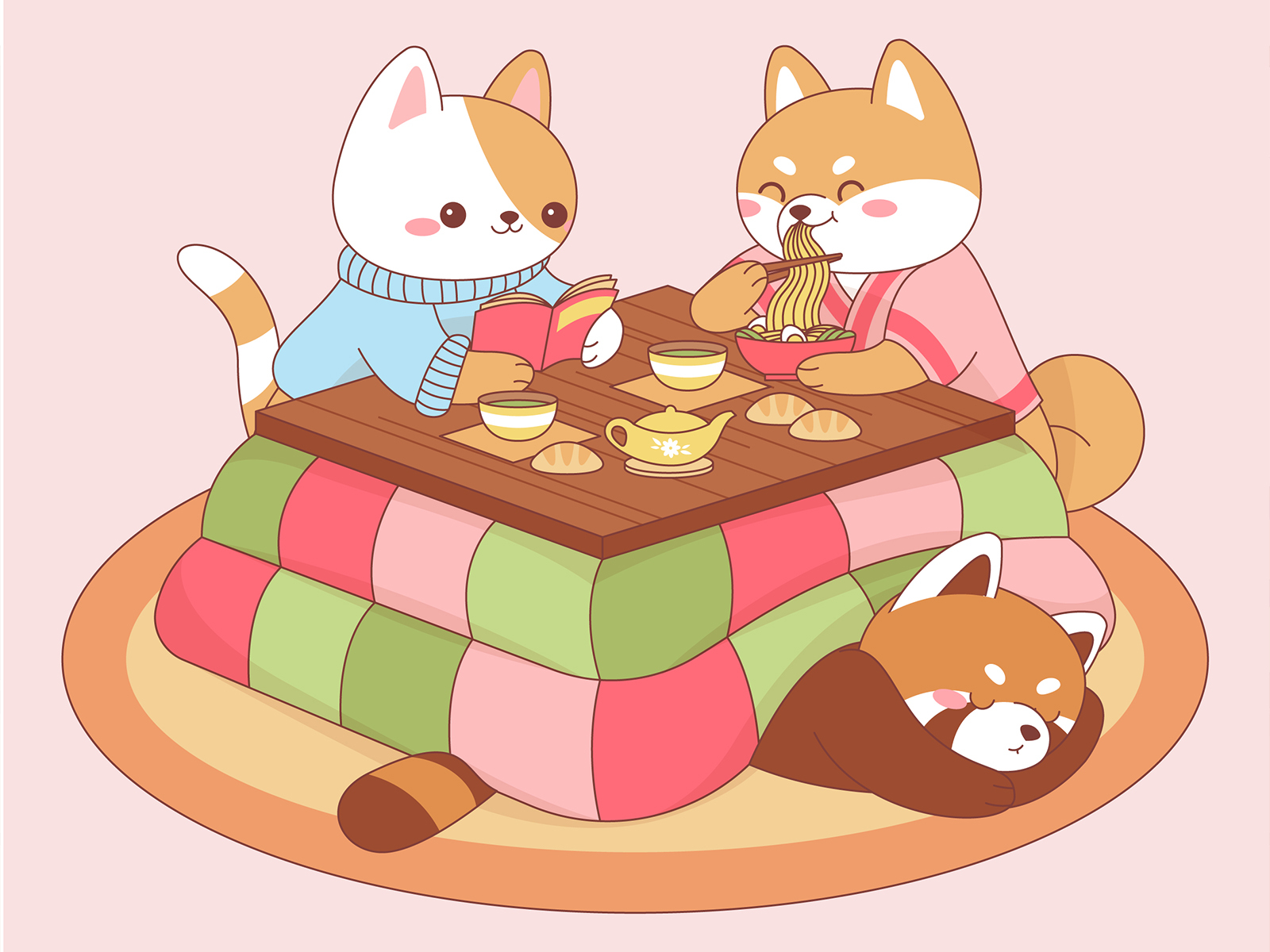 cute kotatsu