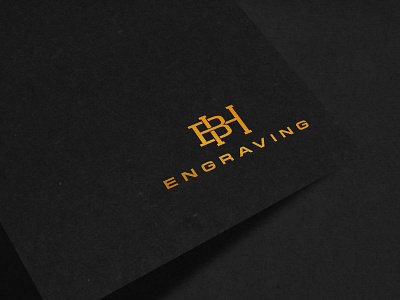 BH logo bh logo initial logo logo luxury design luxury logo monogram typography